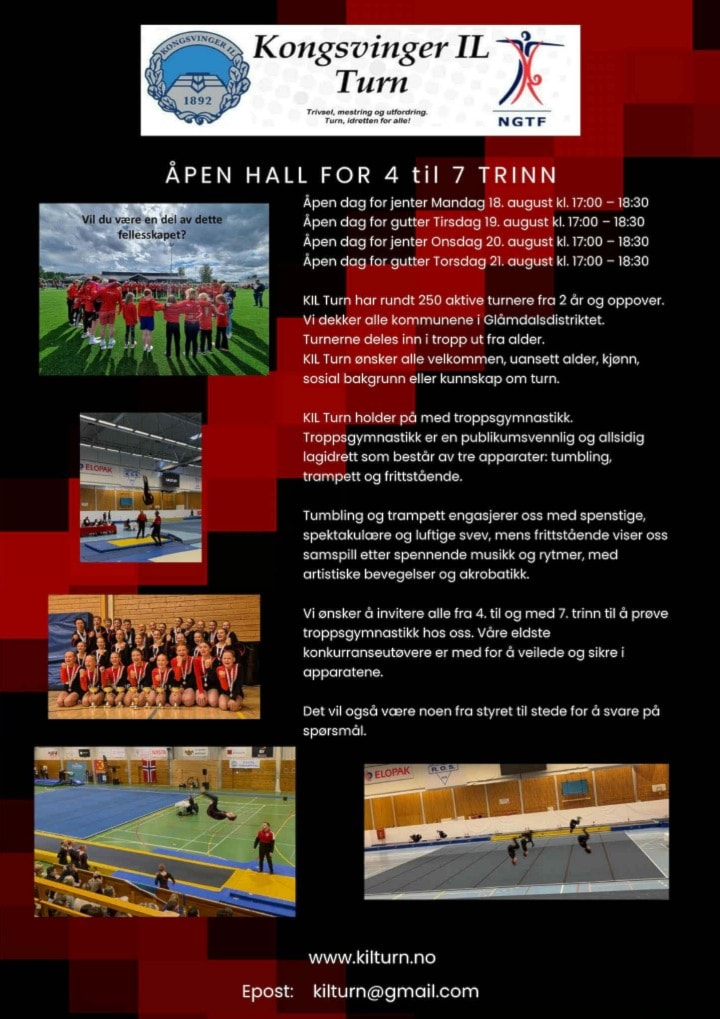ÅPEN HALL!